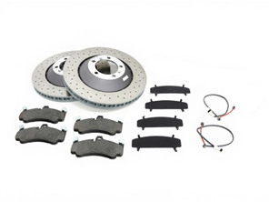 Disco freno ANTERIORE da 380 mm e pastiglie freno. Porsche 997 GT3 2010>> Zimmermann FORMULA Z - 99735140991, 99735141091 - 460.1551.70, 460.1550.70